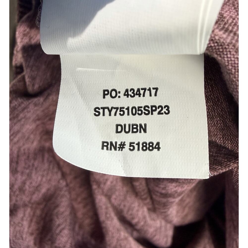 Patagonia Jumpsuit Women's M Burgundy Brown Stretch Hiking Athleisure - Picture 11 of 12